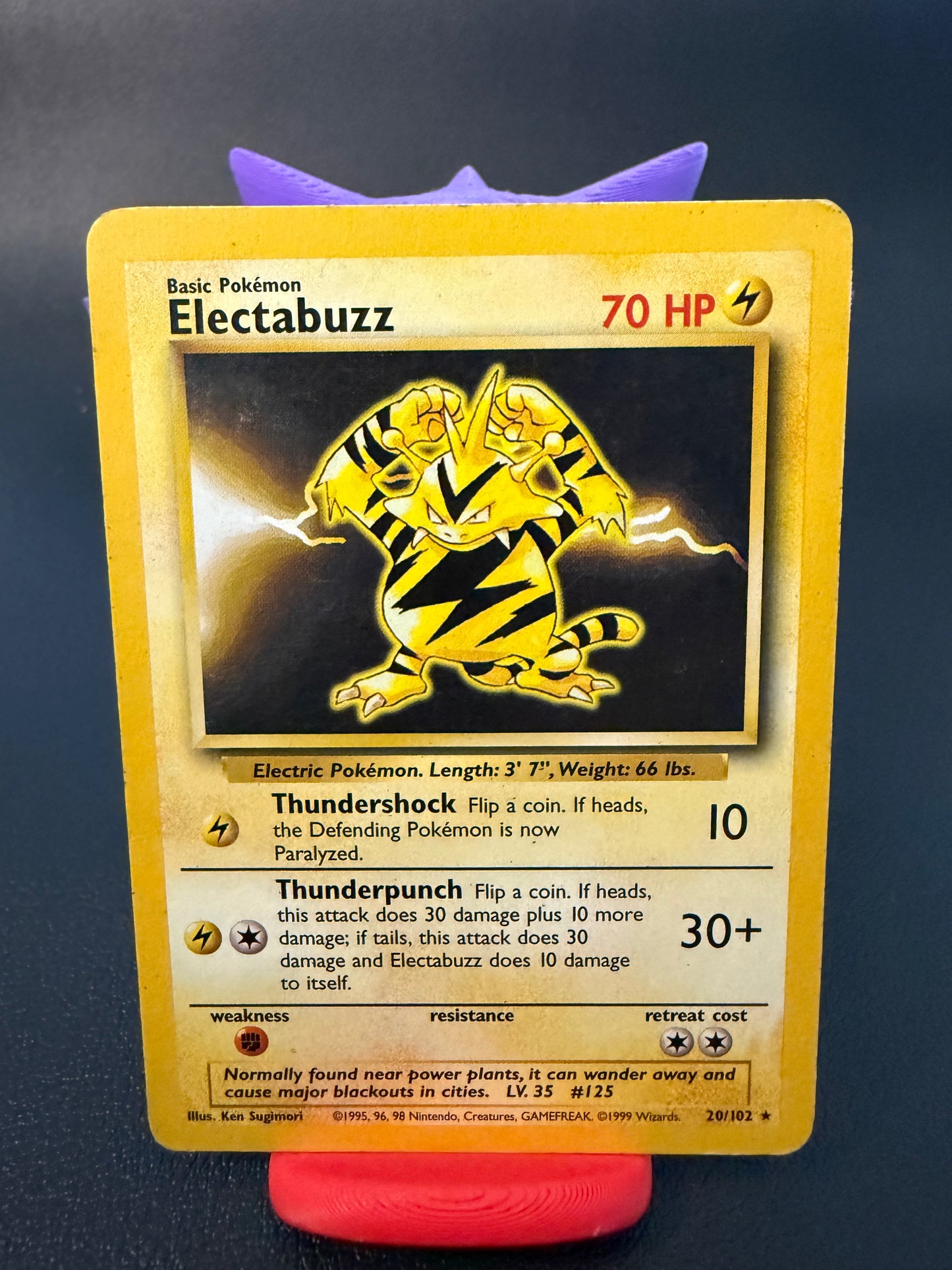 ⚡ Electabuzz – Base Set (Unlimited)