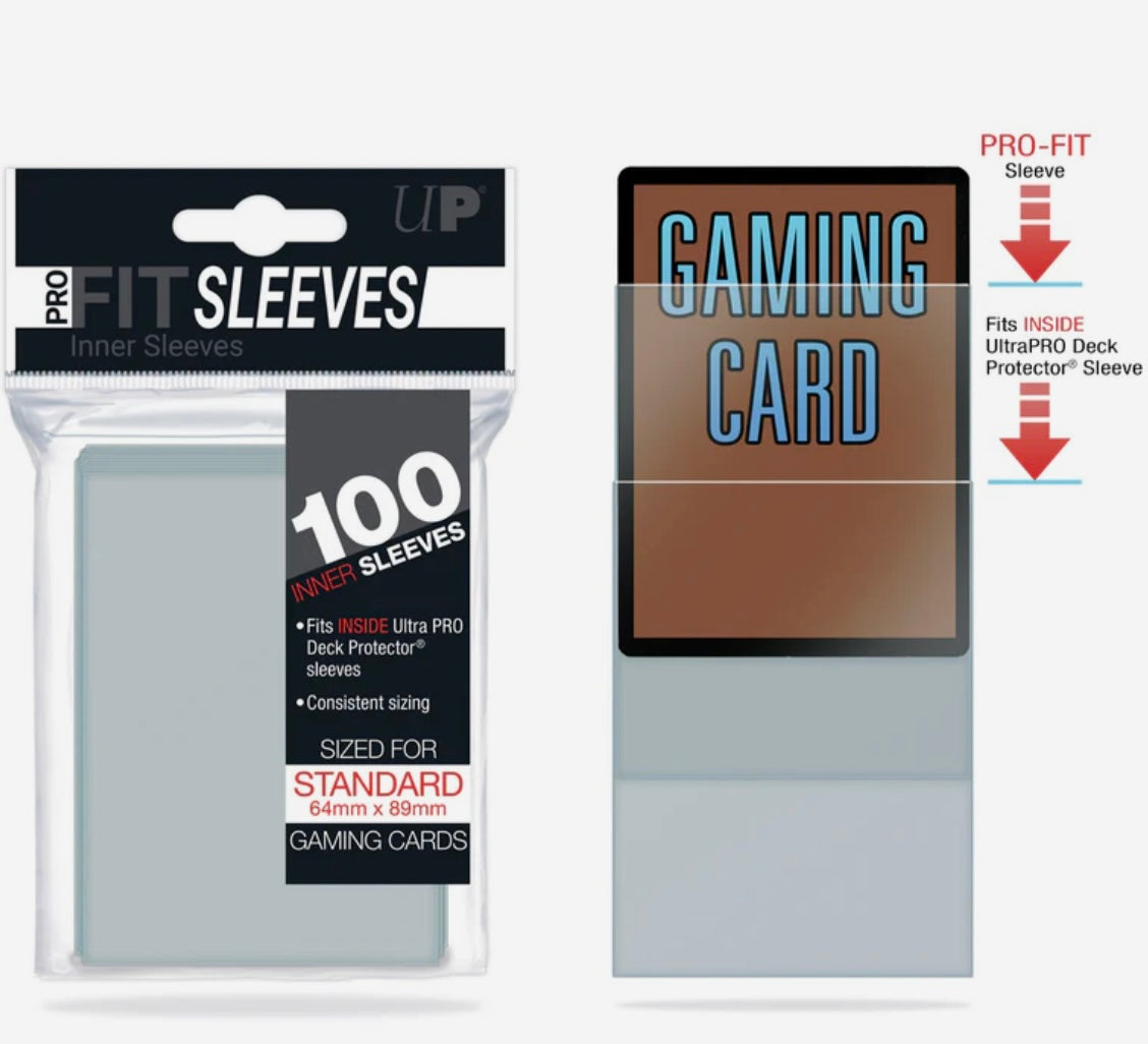 Ultra Pro Inner Card Sleeves – Perfect Fit, Standard Size
