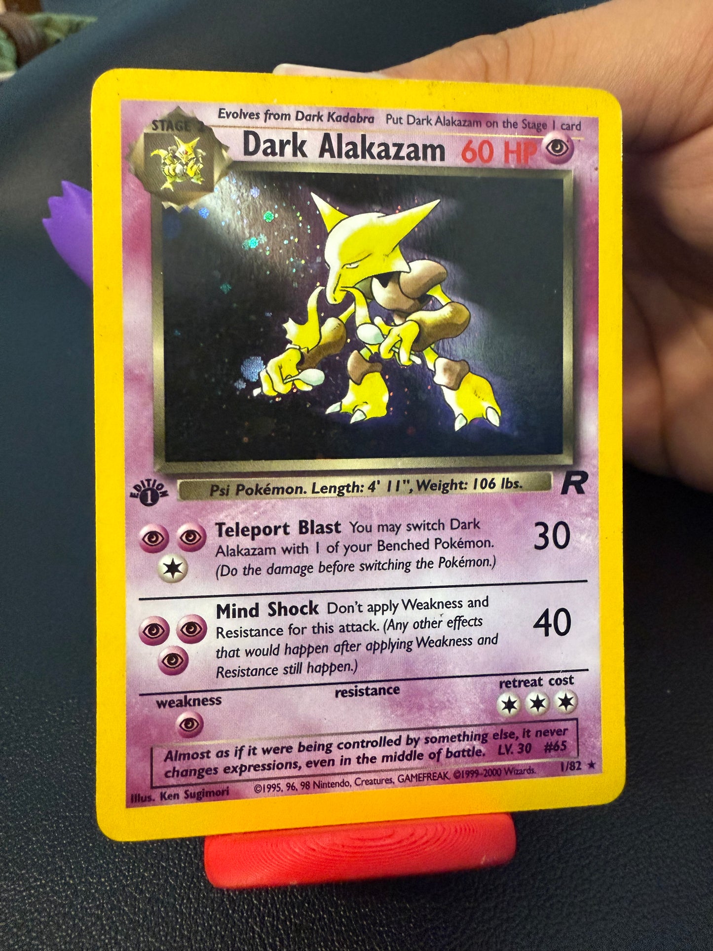 š Dark Alakazam ā Team Rocket (1st Edition)