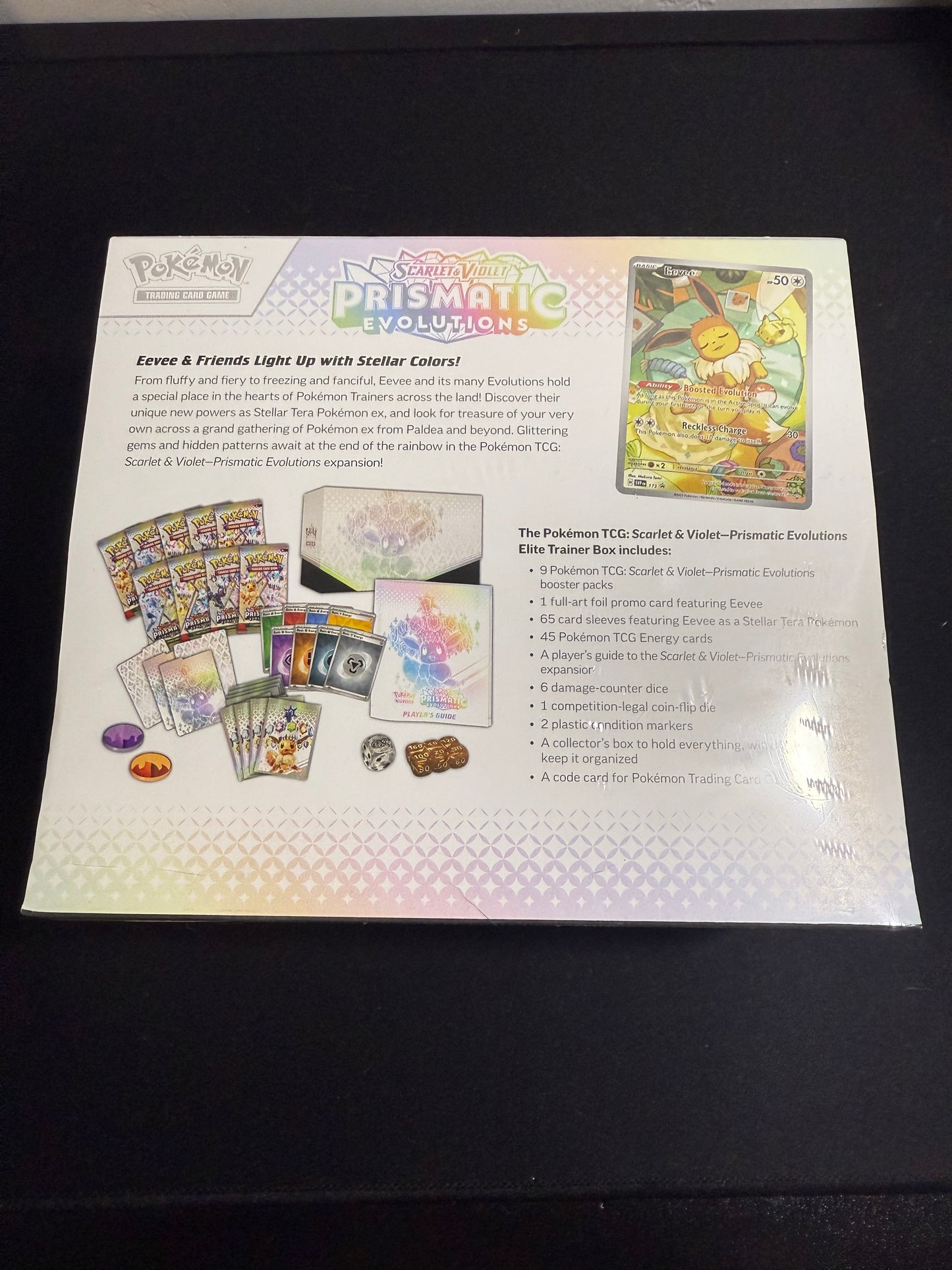 Pokémon TCG: Scarlet & Violet – Prismatic Evolutions Elite Trainer Box