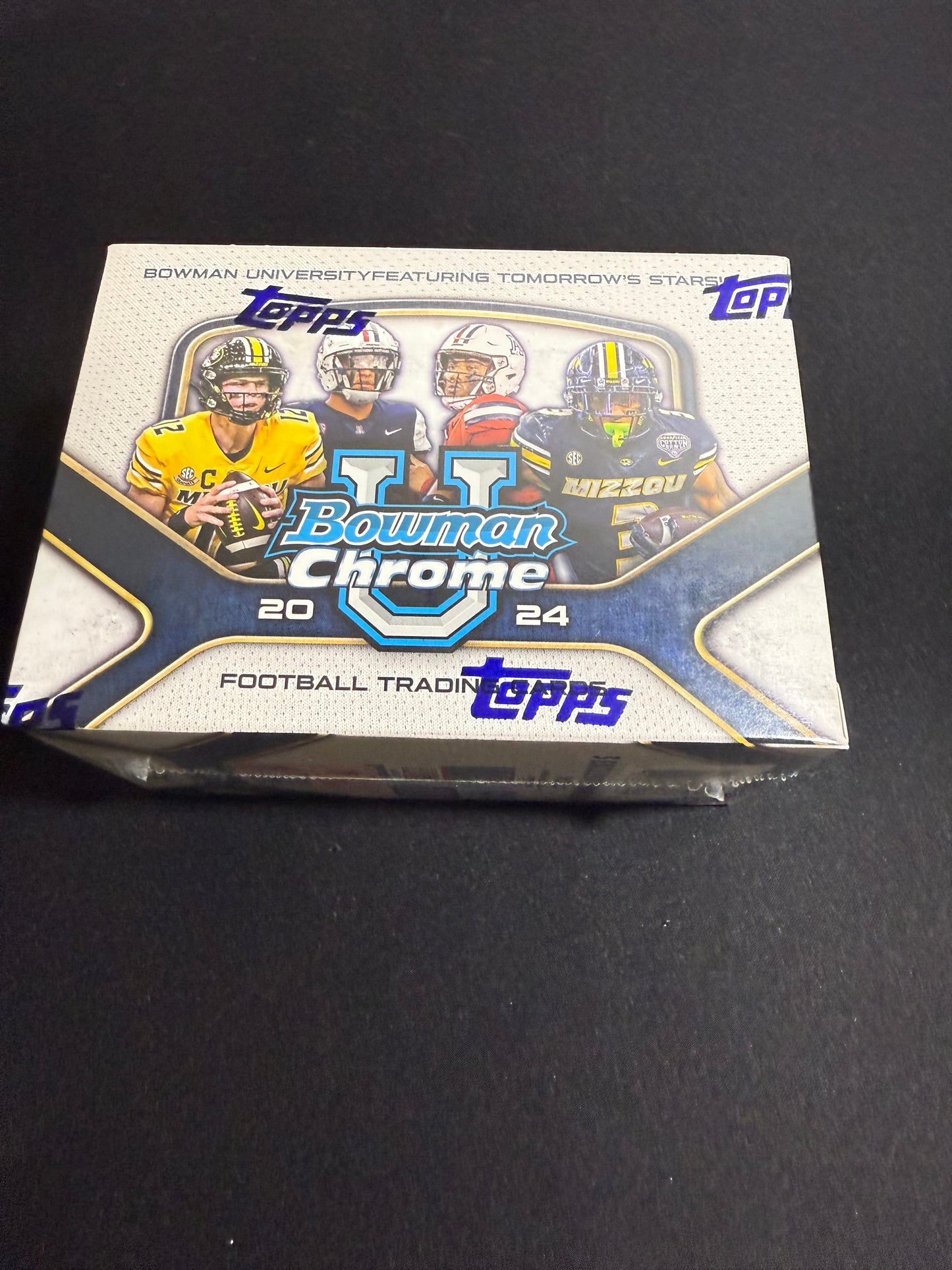 2024 Bowman University Chrome Football Blaster Box
