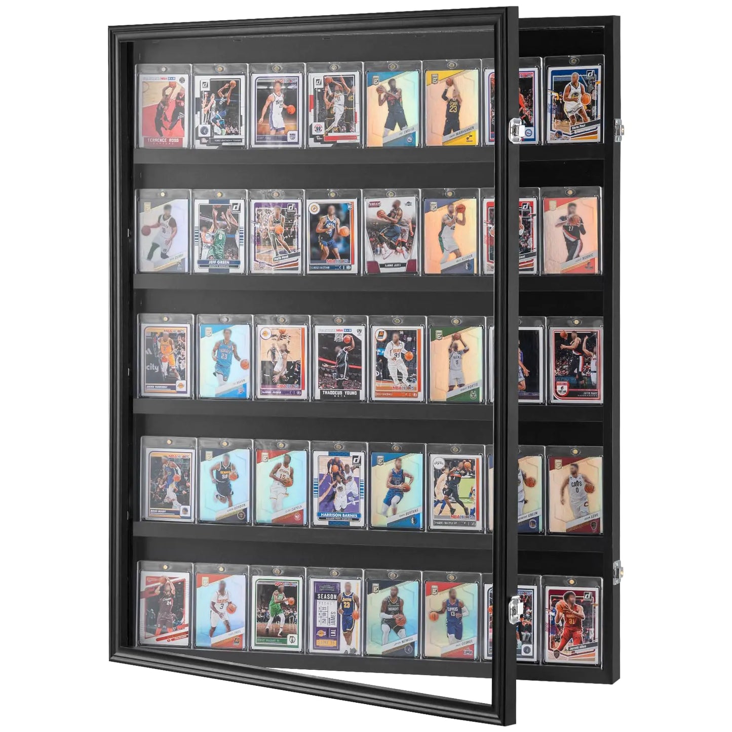 VEVOR Elite 35 Card Collector's Frame 24.3x30.5 in with UV Protective PC Glass