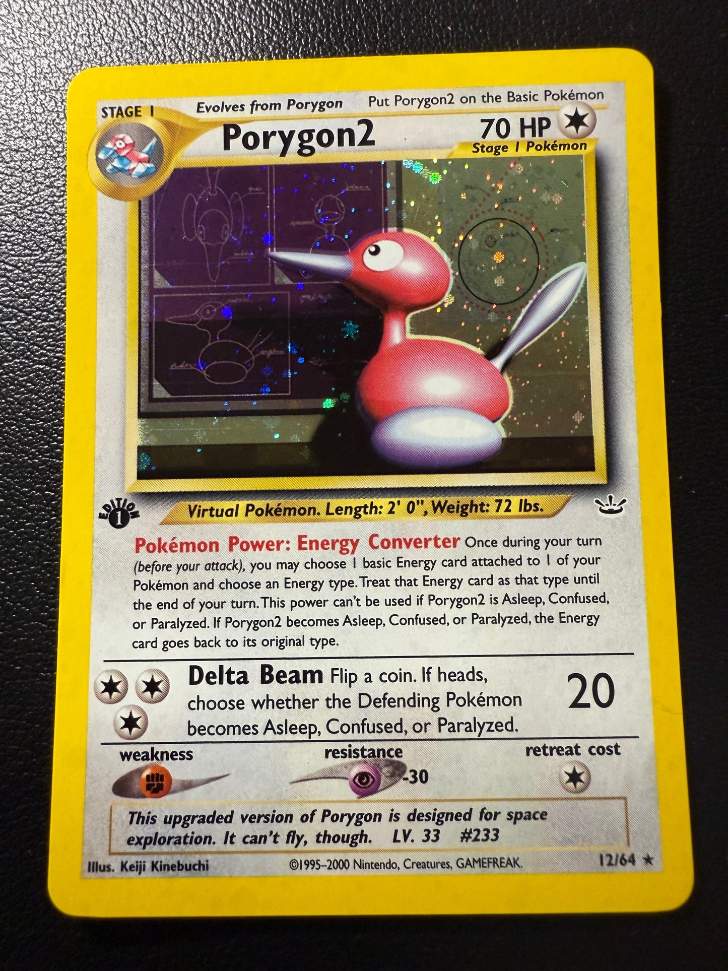 š· Porygon2 ā Neo Revelation (1st Edition)