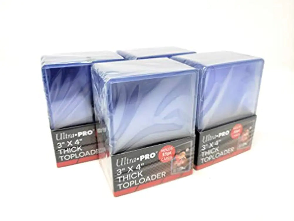 Ultra Pro Thick Top Loaders – 100ct (4 Packs of 25)
