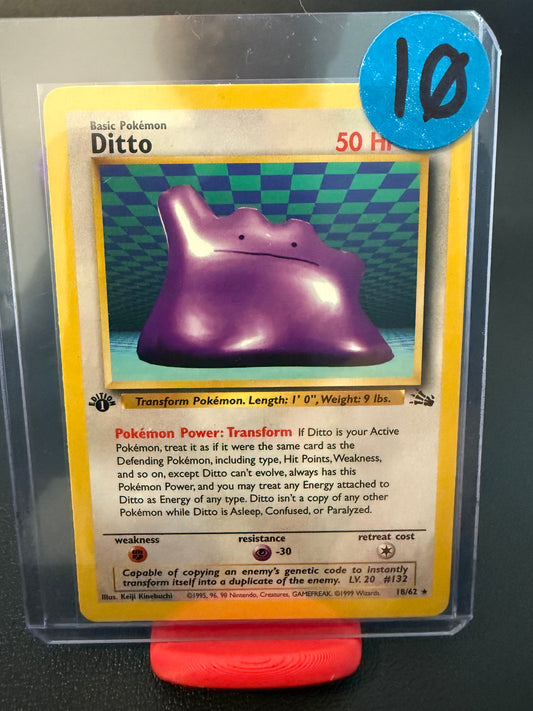 🔄 Ditto – Fossil (1st Edition)