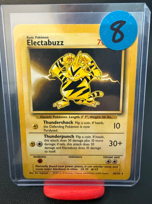 ⚡ Electabuzz – Base Set (Unlimited)