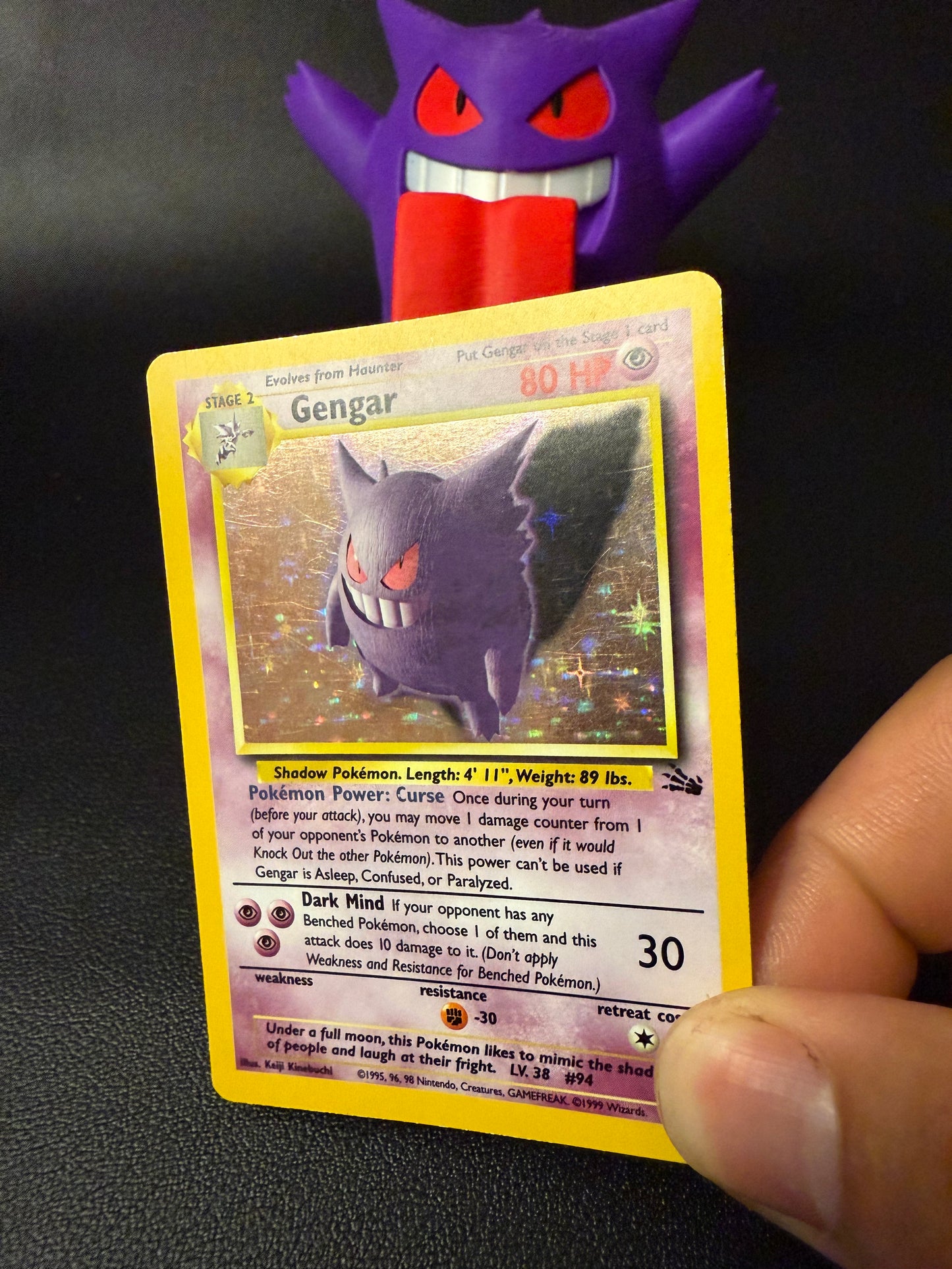 👻 Gengar – Fossil (Unlimited)