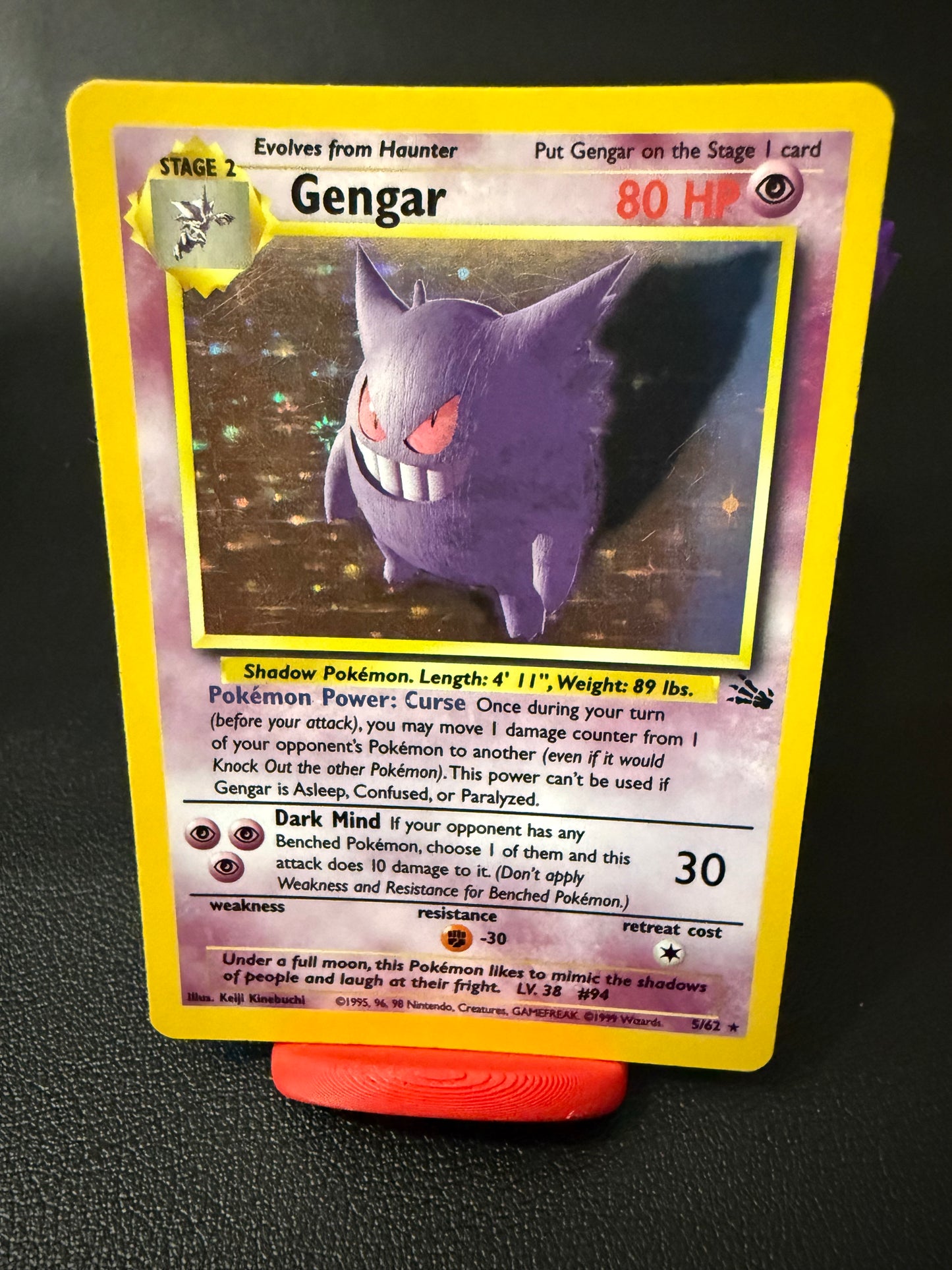 👻 Gengar – Fossil (Unlimited)