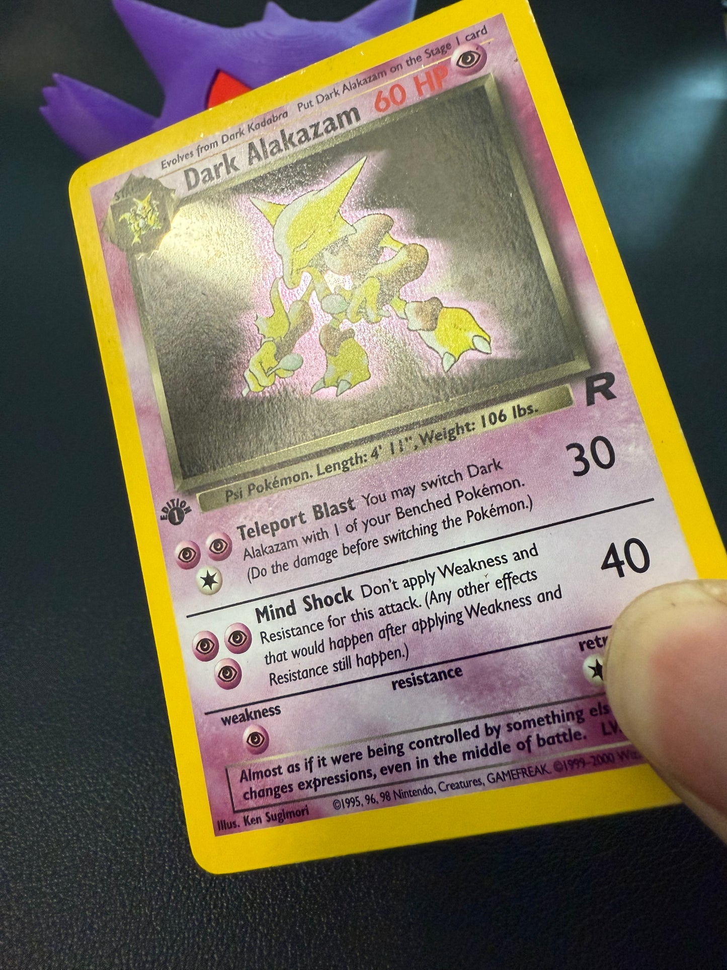 🌀 Dark Alakazam – Team Rocket (1st Edition)