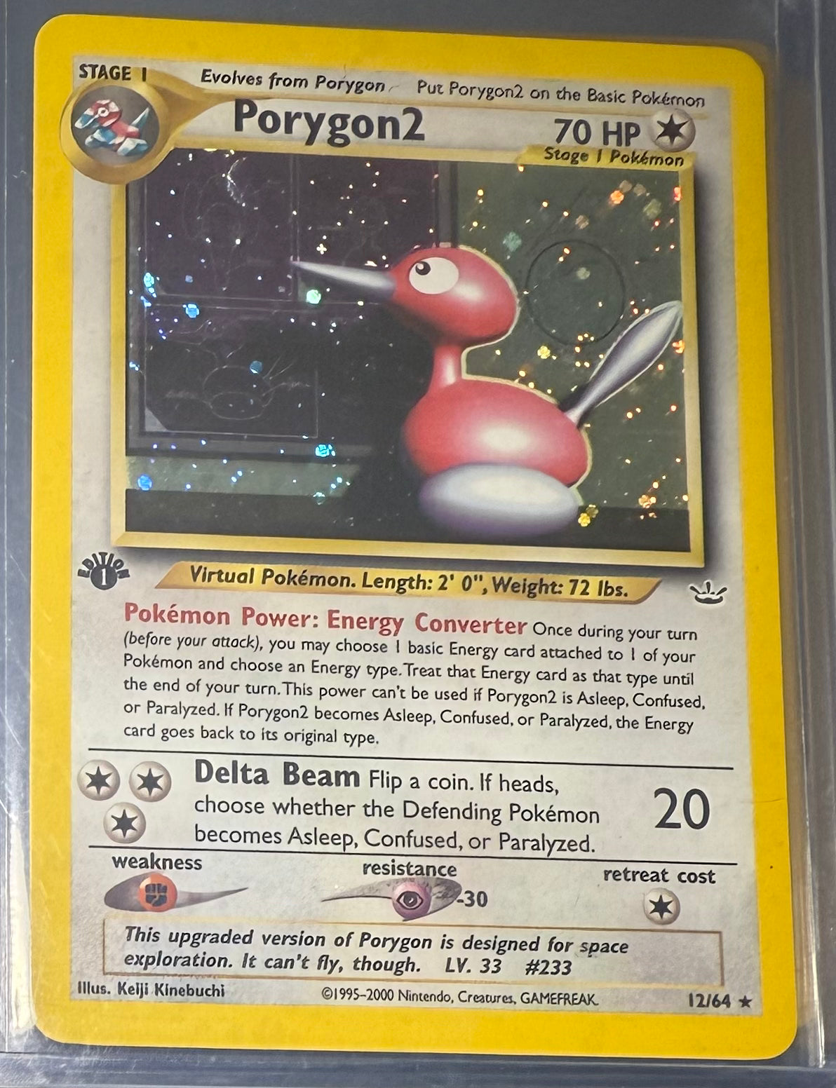 🔷 Porygon2 – Neo Revelation (1st Edition)