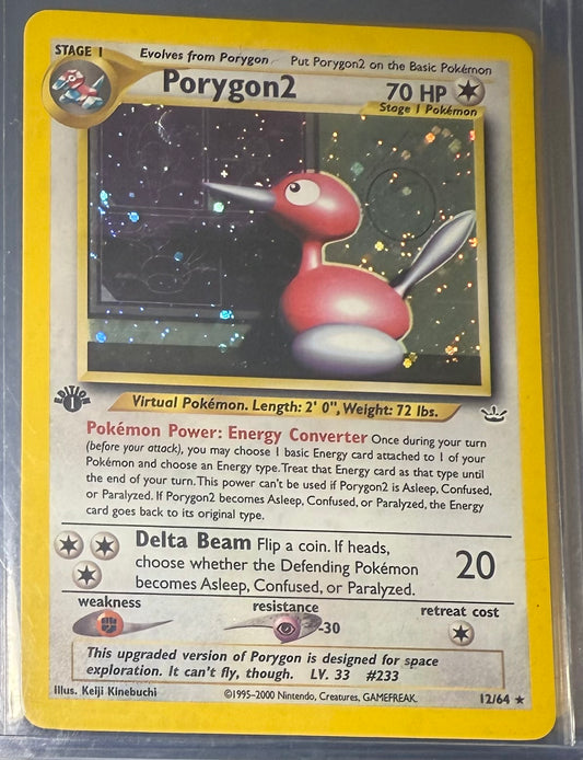 🔷 Porygon2 – Neo Revelation (1st Edition)